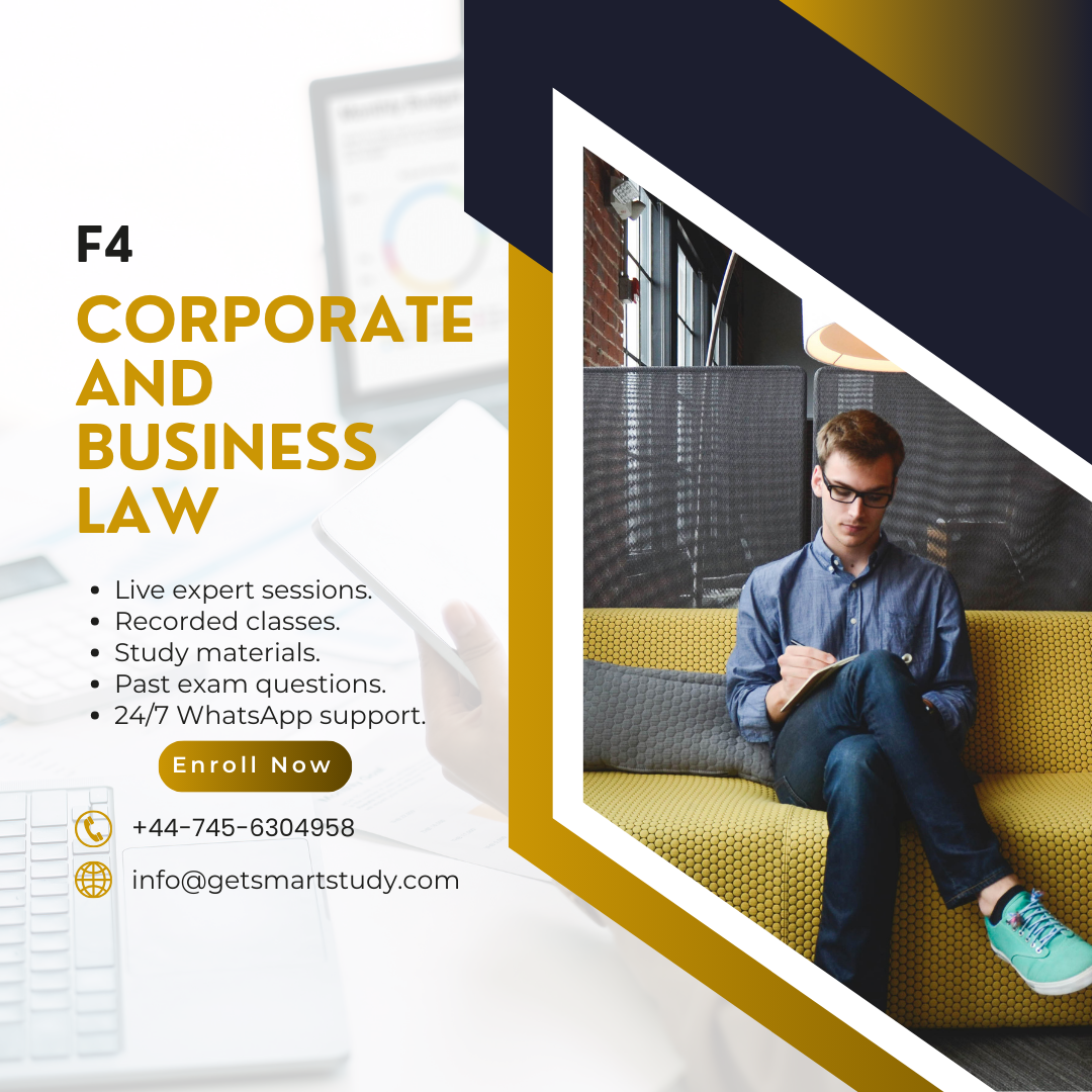 F4 Corporate and Business Law (LW)